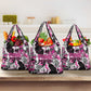 Pink Power Graffiti Grocery Bag Breast Cancer Awareness - African Pride
