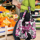 Pink Power Graffiti Grocery Bag Breast Cancer Awareness - African Pride
