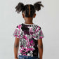 Personalized Pink Power Graffiti Kid T shirt Breast Cancer Awareness - African Pride