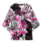 Personalized Pink Power Graffiti Kimono Breast Cancer Awareness