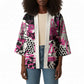 Personalized Pink Power Graffiti Kimono Breast Cancer Awareness