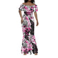 Personalized Pink Power Graffiti Mermaid Dress Breast Cancer Awareness - African Pride