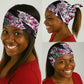 Pink Power Graffiti Neck Gaiter Breast Cancer Awareness - African Pride