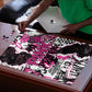 Pink Power Graffiti Puzzle Breast Cancer Awareness
