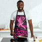Pink Ribbon Animals Skin African Mixed Apron Zipper Stylized