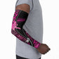 Pink Ribbon Animals Skin African Mixed Arm Sleeves Zipper Stylized
