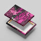 Pink Ribbon Animals Skin African Mixed Canvas Wall Art Zipper Stylized - African Pride