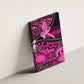 Pink Ribbon Animals Skin African Mixed Canvas Wall Art Zipper Stylized - African Pride