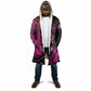 Pink Ribbon Animals Skin African Mixed Cloak Zipper Stylized