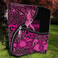 Pink Ribbon Animals Skin African Mixed Quilt Zipper Stylized - African Pride