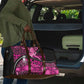 Pink Ribbon Animals Skin African Mixed Travel Bag Zipper Stylized
