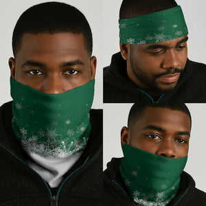 Morocco Christmas Neck Gaiter Santa Lion With Rose Xmas Vibe - African Pride