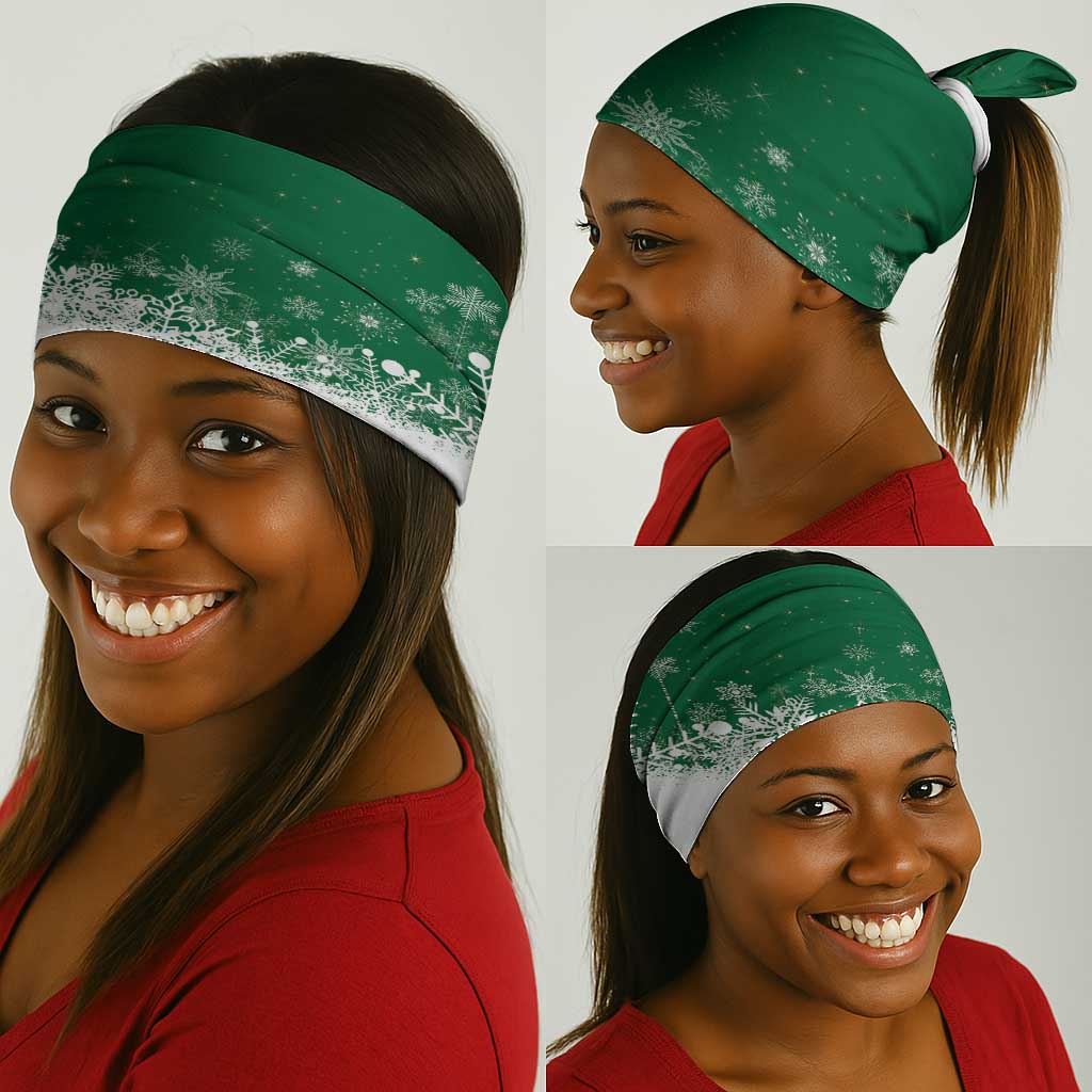 Morocco Christmas Neck Gaiter Santa Lion With Rose Xmas Vibe - African Pride