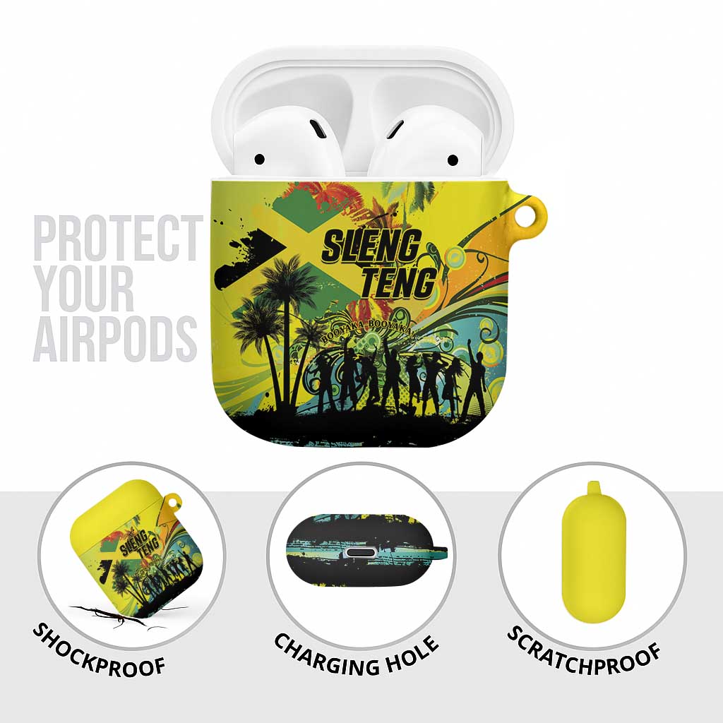 Jamaica Sleng Teng Riddim AirPods Case Booyaka Booyaka