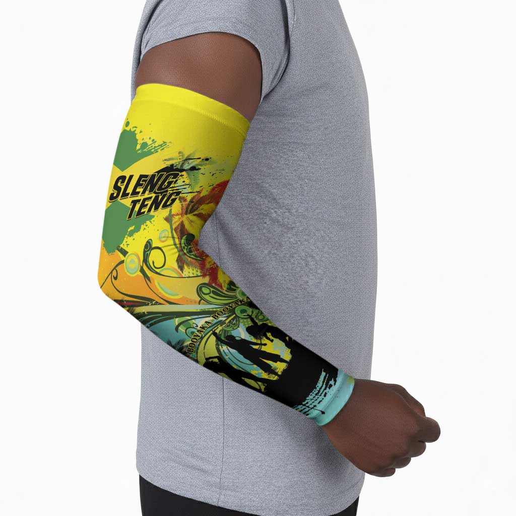 Personalized Jamaica Sleng Teng Riddim Arm Sleeves Booyaka Booyaka