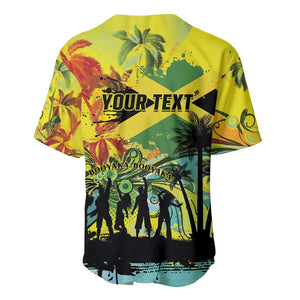 Personalized Jamaica Sleng Teng Riddim Baseball Jersey Booyaka Booyaka - African Pride