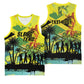 Personalized Jamaica Sleng Teng Riddim Basketball Jersey Booyaka Booyaka - African Pride
