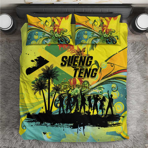 Jamaica Sleng Teng Riddim Bedding Set Booyaka Booyaka - African Pride