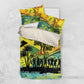 Jamaica Sleng Teng Riddim Bedding Set Booyaka Booyaka - African Pride