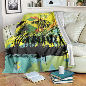 Jamaica Sleng Teng Riddim Blanket Booyaka Booyaka - African Pride