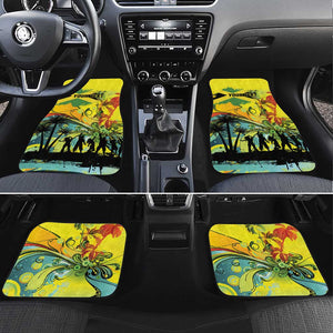 Jamaica Sleng Teng Riddim Car Mats Booyaka Booyaka - African Pride