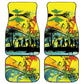 Jamaica Sleng Teng Riddim Car Mats Booyaka Booyaka - African Pride