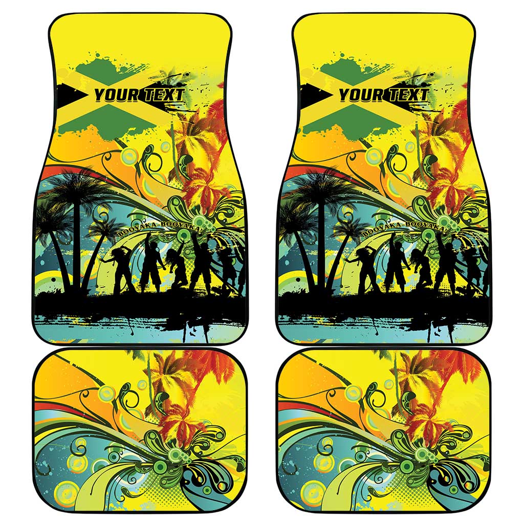 Jamaica Sleng Teng Riddim Car Mats Booyaka Booyaka - African Pride