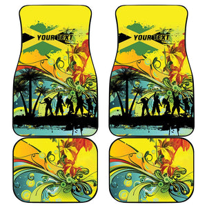 Jamaica Sleng Teng Riddim Car Mats Booyaka Booyaka - African Pride