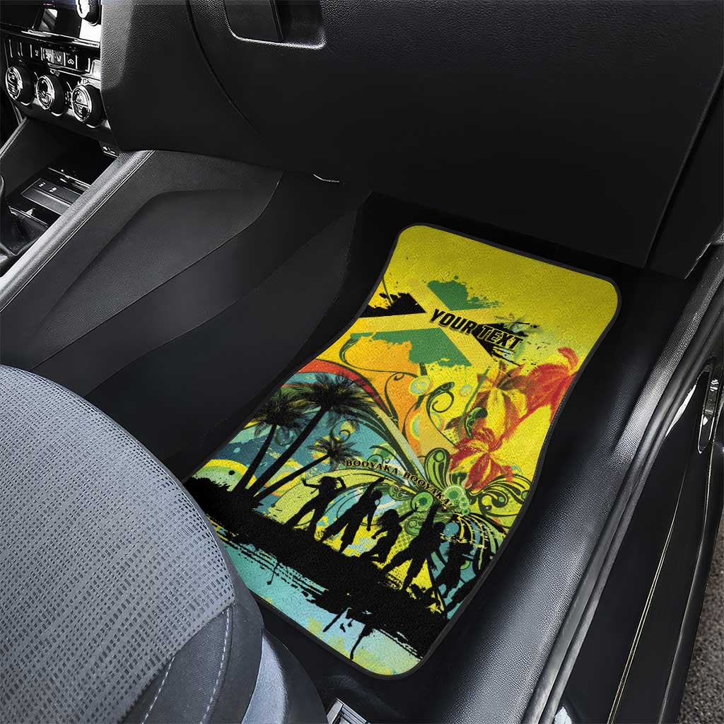 Jamaica Sleng Teng Riddim Car Mats Booyaka Booyaka - African Pride