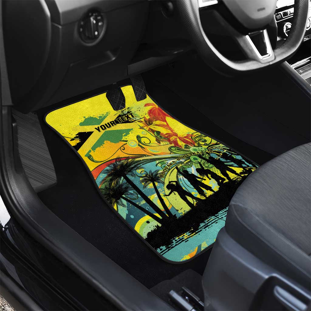 Jamaica Sleng Teng Riddim Car Mats Booyaka Booyaka - African Pride