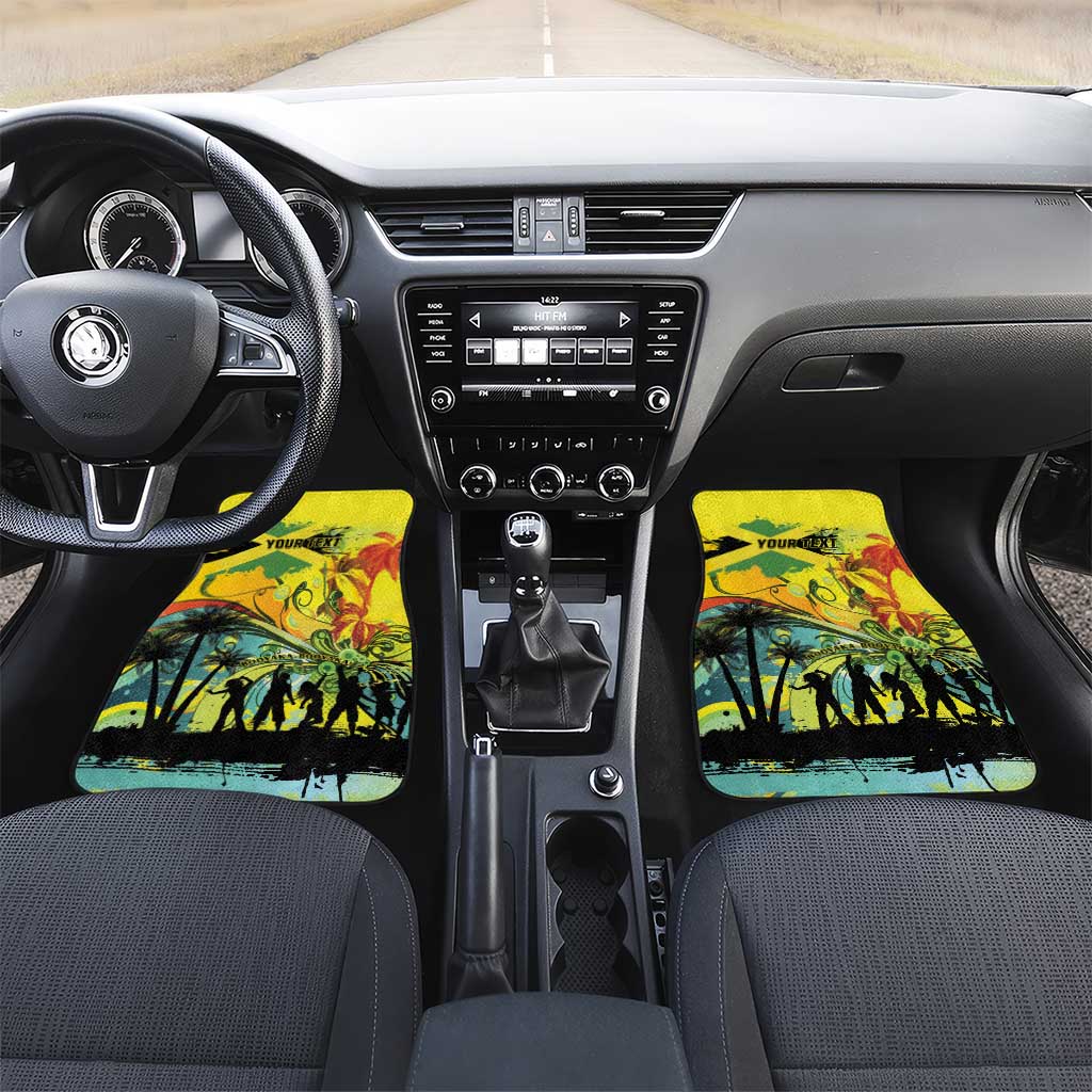 Jamaica Sleng Teng Riddim Car Mats Booyaka Booyaka - African Pride