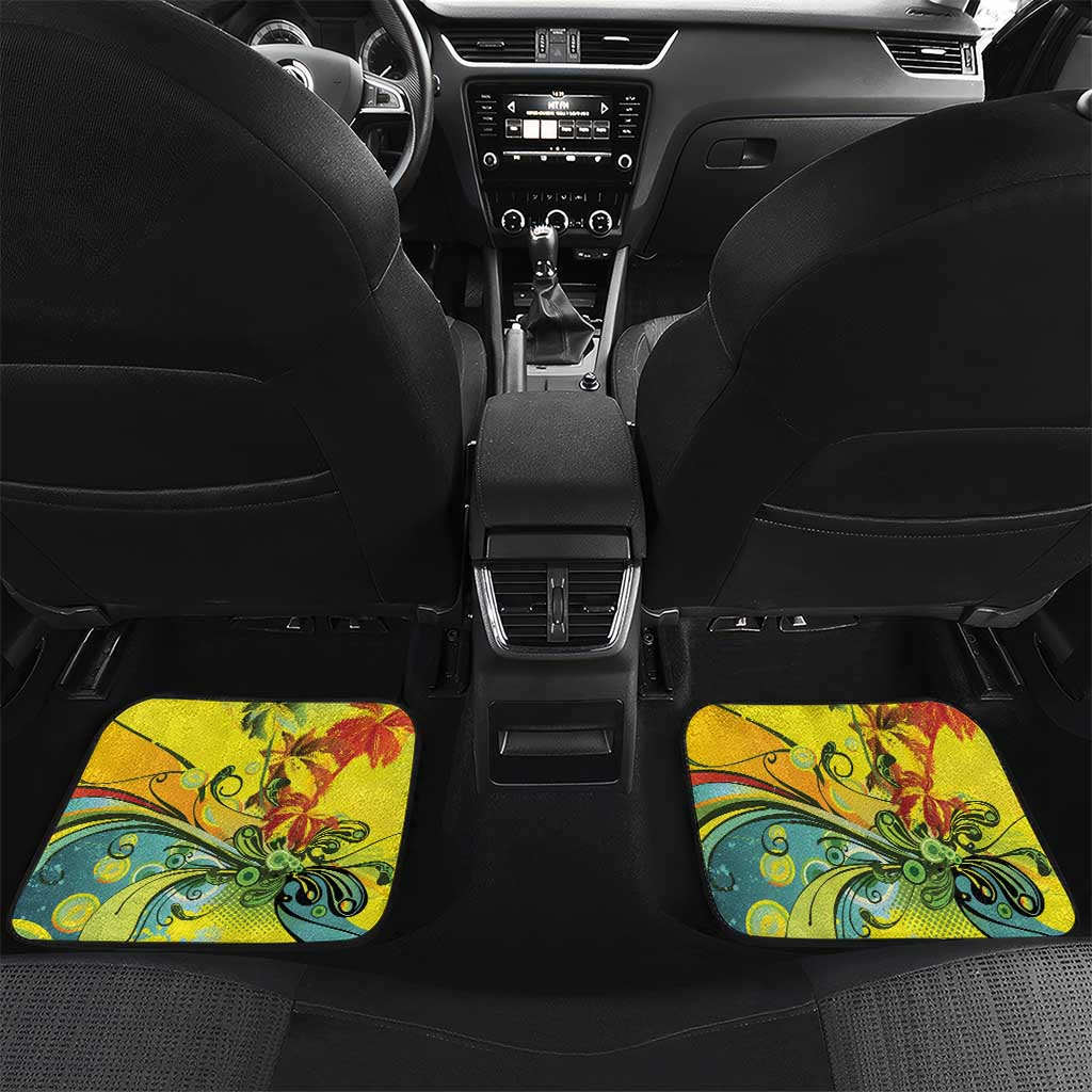Jamaica Sleng Teng Riddim Car Mats Booyaka Booyaka - African Pride