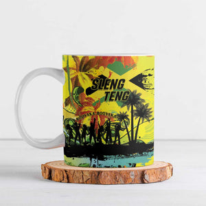 Personalized Jamaica Sleng Teng Riddim Ceramic Mug Booyaka Booyaka