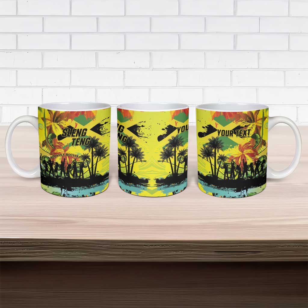Personalized Jamaica Sleng Teng Riddim Ceramic Mug Booyaka Booyaka