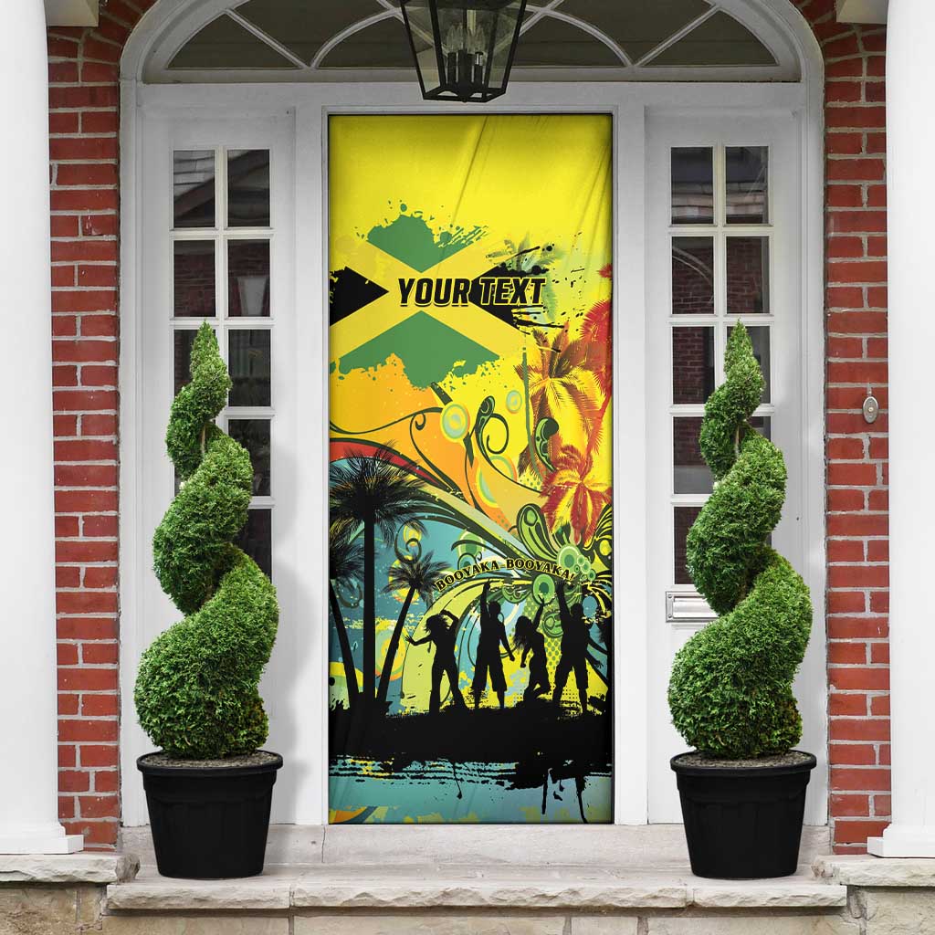 Personalized Jamaica Sleng Teng Riddim Door Cover Booyaka Booyaka