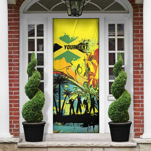 Personalized Jamaica Sleng Teng Riddim Door Cover Booyaka Booyaka