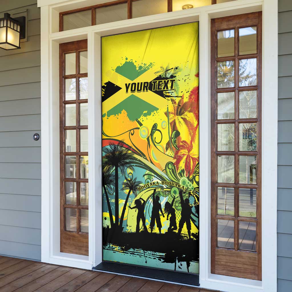 Personalized Jamaica Sleng Teng Riddim Door Cover Booyaka Booyaka