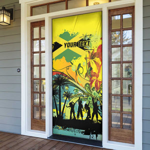 Personalized Jamaica Sleng Teng Riddim Door Cover Booyaka Booyaka