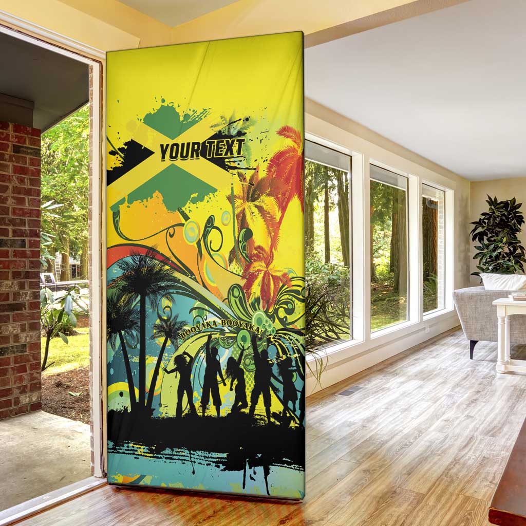 Personalized Jamaica Sleng Teng Riddim Door Cover Booyaka Booyaka