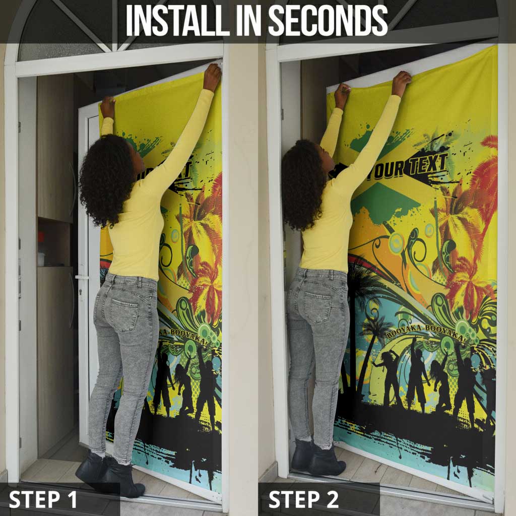 Personalized Jamaica Sleng Teng Riddim Door Cover Booyaka Booyaka