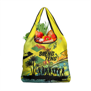 Jamaica Sleng Teng Riddim Grocery Bag Booyaka Booyaka - African Pride