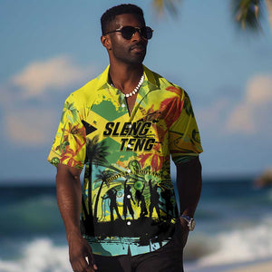 Personalized Jamaica Sleng Teng Riddim Hawaiian Shirt Booyaka Booyaka - African Pride