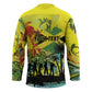 Personalized Jamaica Sleng Teng Riddim Hockey Jersey Booyaka Booyaka