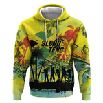 Personalized Jamaica Sleng Teng Riddim Hoodie Booyaka Booyaka - African Pride