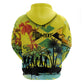 Personalized Jamaica Sleng Teng Riddim Hoodie Booyaka Booyaka - African Pride