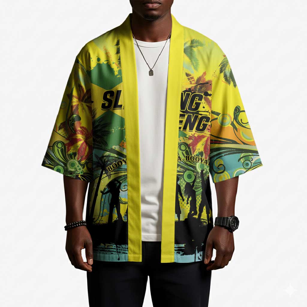 Personalized Jamaica Sleng Teng Riddim Kimono Booyaka Booyaka