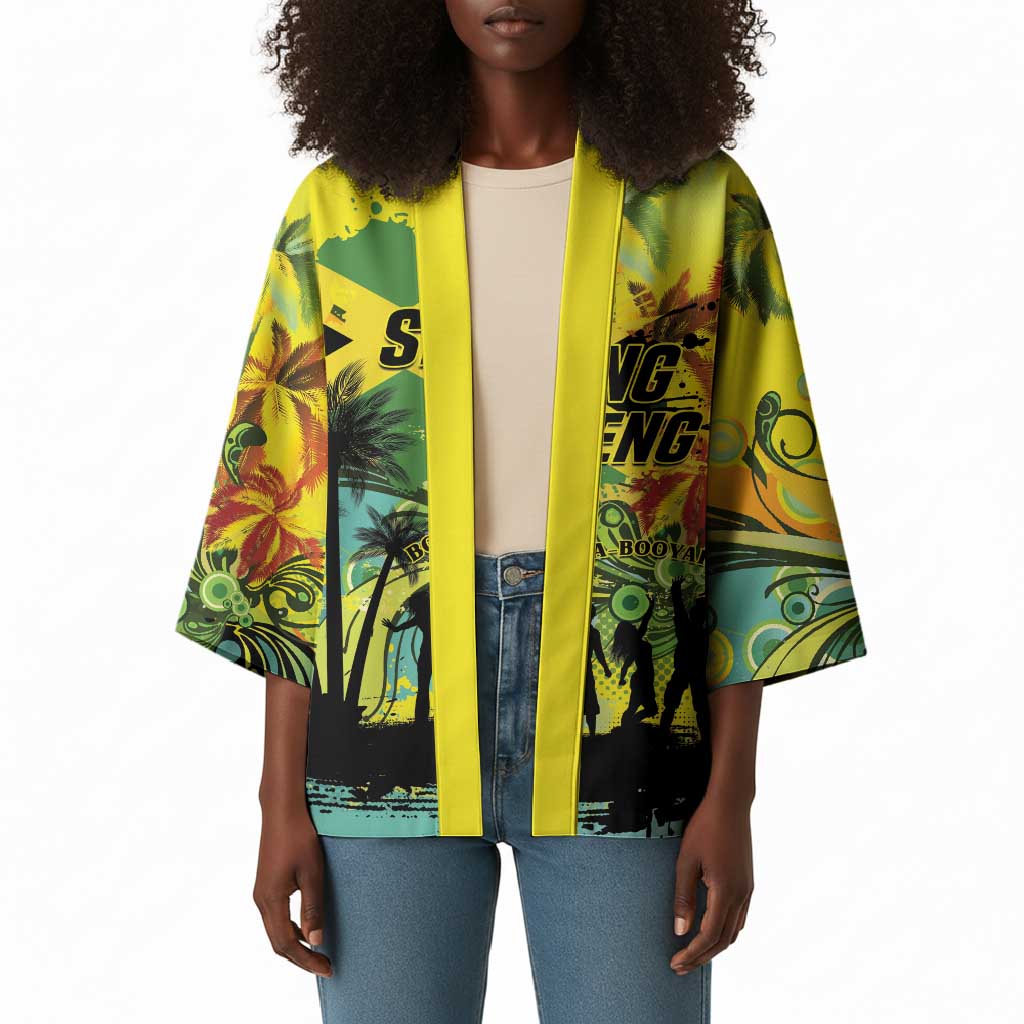Personalized Jamaica Sleng Teng Riddim Kimono Booyaka Booyaka