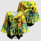 Personalized Jamaica Sleng Teng Riddim Kimono Sleeve Blouse Booyaka Booyaka