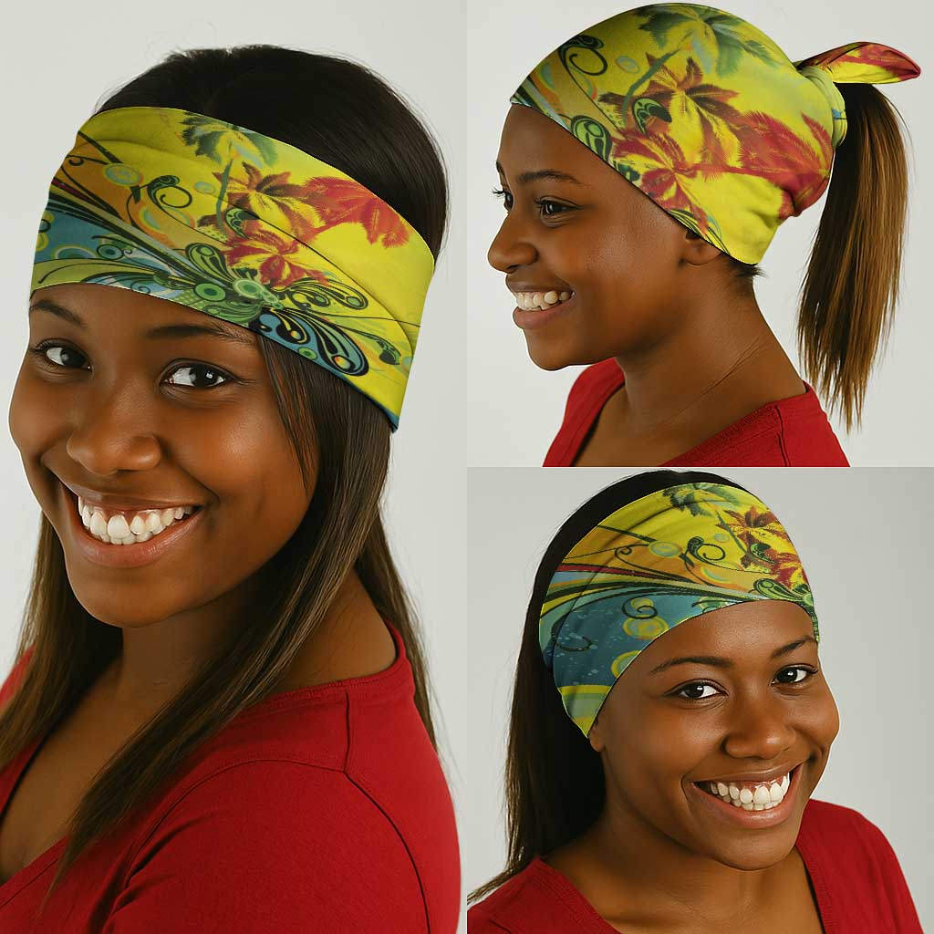 Jamaica Sleng Teng Riddim Neck Gaiter Booyaka Booyaka - African Pride