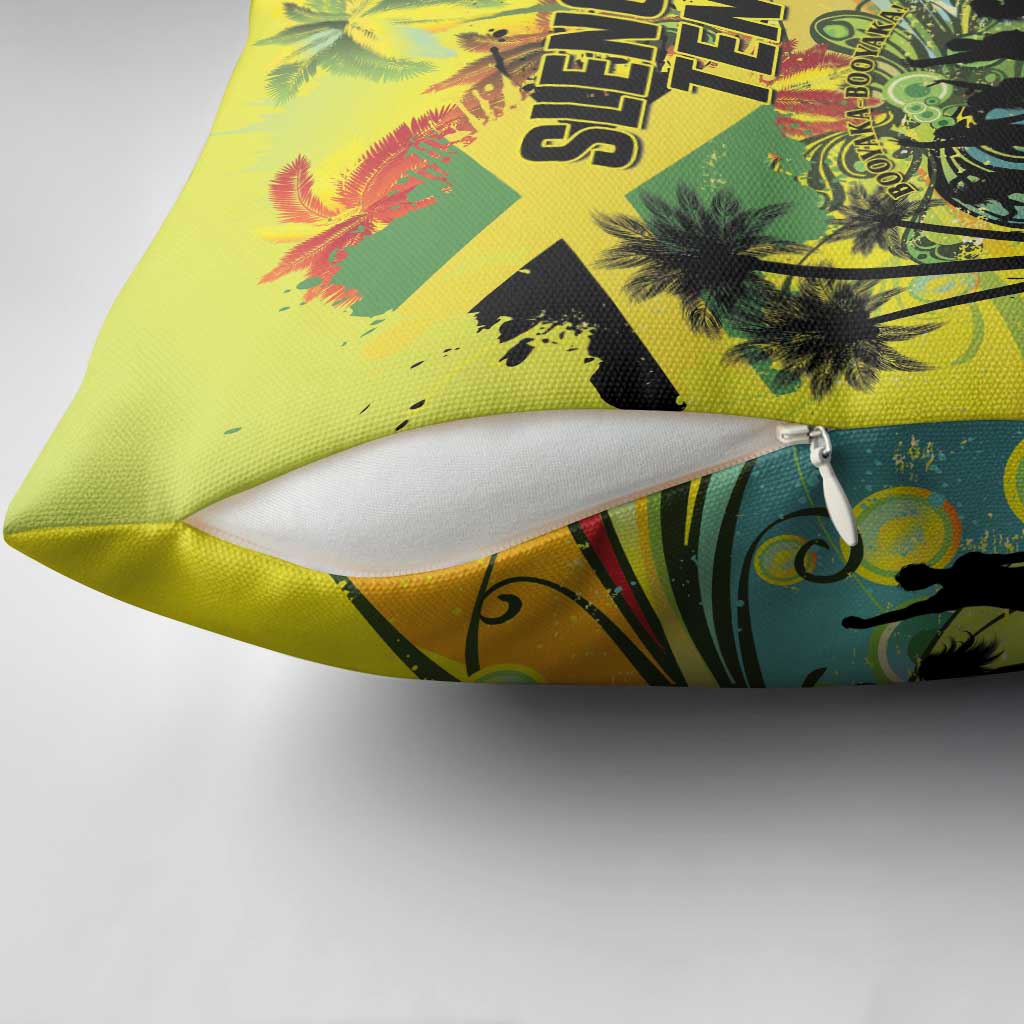 Jamaica Sleng Teng Riddim Pillow Cover Booyaka Booyaka